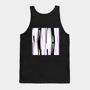 Vertical fragments Tank Top